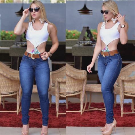 Cal A Jeans Feminina Cintura Alta Hot Pants Lycra C S Alto Levanta