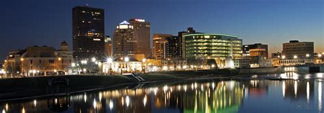 Dayton Skyline Panorama