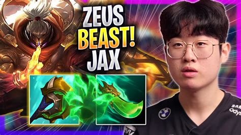 Zeus Is A Beast With Jax T Zeus Plays Jax Top Vs Gragas Season