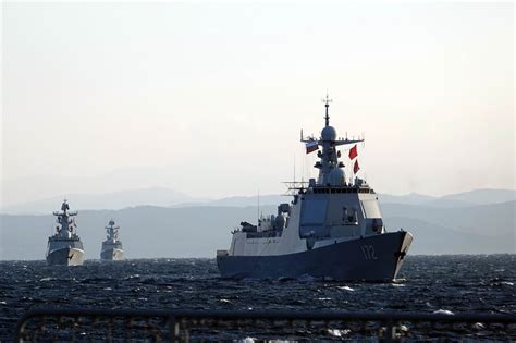 日本防衛省：中俄10艘軍艦穿越津輕海峽 國際 重點新聞 中央社 Cna