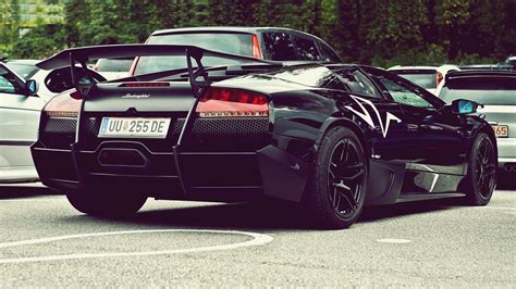 Lamborghini Murcielago Sv Black - 1920x1080 Wallpaper - teahub.io