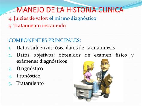 Ppt La Historia Clinica Powerpoint Presentation Free Download Id