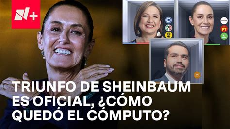 ¡oficial Claudia Sheinbaum Gana Elección Presidencial 2024 Así Quedó