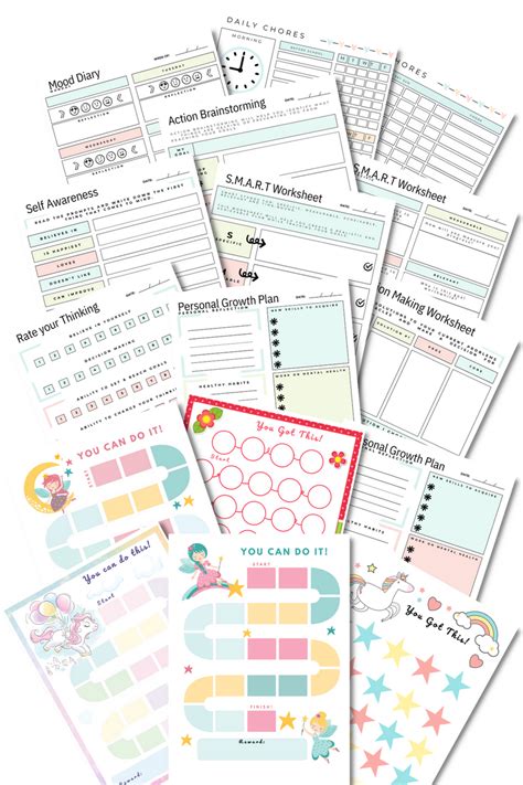 Child Therapy Worksheets (50 Pages) – non-screen-activities-for-kids