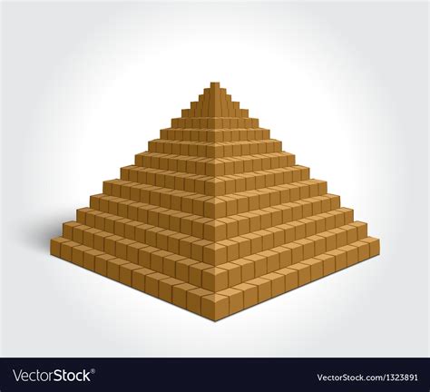 Egyptian pyramid Royalty Free Vector Image - VectorStock