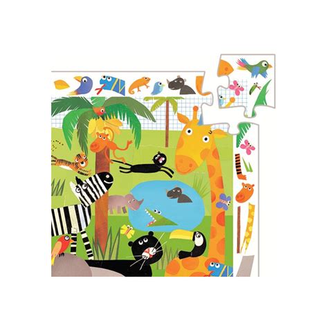 La Jungle Puzzle Pcs Djeco