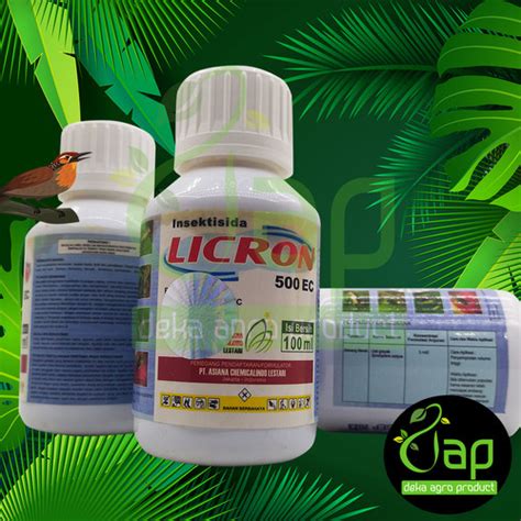 Jual INSEKTISIDA LICRON 500EC 100ML Kab Purworejo Deka Agri Tani