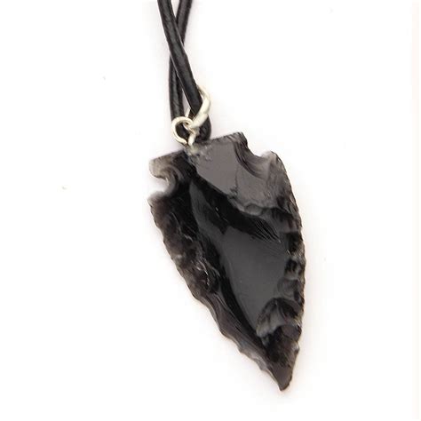 Obsidian Arrowhead Necklace Windlass Steelcrafts