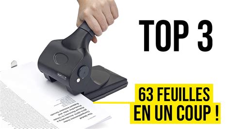 Top Meilleure Perforeuse Papier Youtube