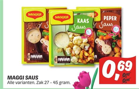 Maggi Saus Aanbieding Bij Dekamarkt