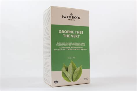 Jacob Hooy XL Groene Thee 50 Builtjes De Groene Luifel Webshop