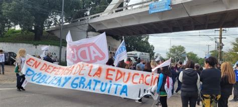 UNLu jornadas de protesta en defensa de la Universidad Pública