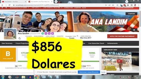 Quanto GANHA Ana Landim 856 Dolares Analadim4300 YouTube