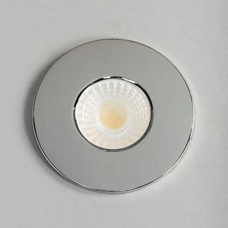 Litecraft Recessed Downlight Fire Rated Led Fixed Ceiling Spotlight