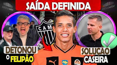 Sa Da Do Pedrinho Definida No Atl Tico Galo Pensa Em Solu O Caseira