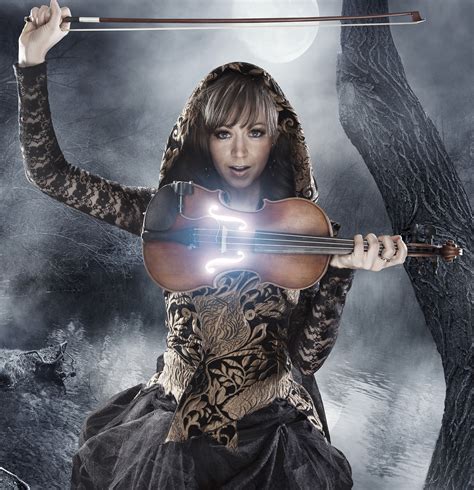 HD wallpaper: look, night, the moon, violin, music, Lindsey Stirling