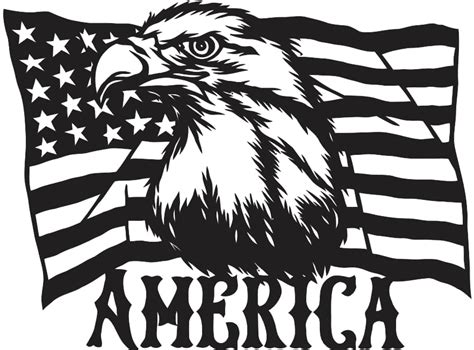 american flag eagle Free DXF Files download & Vectors - Free Vector