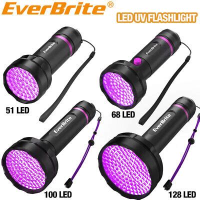 Everbrite Blacklight Flashlight Led Uv Flashlight Nm Ultraviolet