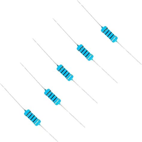 Resistor Filme Metálico 120r 1w 5 Pth Axial kit 100 Peças