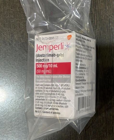 Jemperli Injection Dostarlimab Gxly Injection Latest Price Dealers