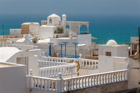 View To Houses of Old Medina of Hammamet Stock Image - Image of city ...