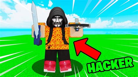 I Pretended Like I Was A Hacker In Roblox BedWars YouTube