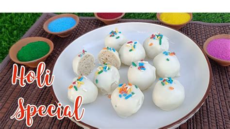 Thandai Truffles । Thandai Truffles Recipe । Thandai White Chocolate ...