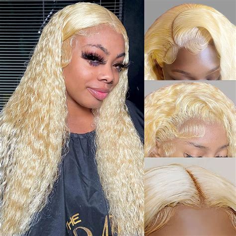 Amazon Boyusijf Deep Wave Lace Front Wig Human Hair X