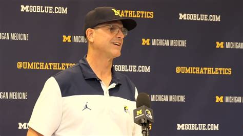 Jim Harbaugh Responds To The Sign Stealing Allegations And Ncaa Investigation Win Big Sports