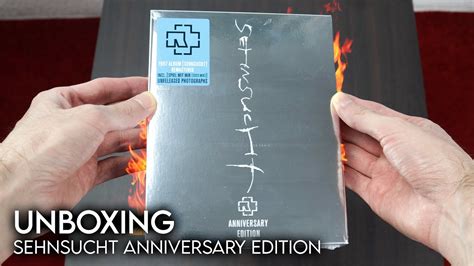 Unboxing RAMMSTEIN Sehnsucht Anniversary Edition YouTube