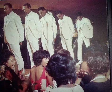 Rare Shot Of The Mighty Temptations At The 20 Grand Club 1964