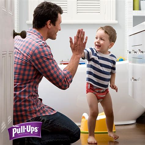 Kids Wearing Huggies Pull Ups