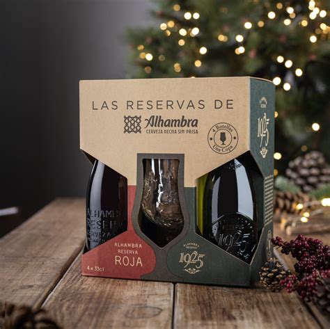 Cervezas Alhambra Lanza Un Pack Especial Para Navidad