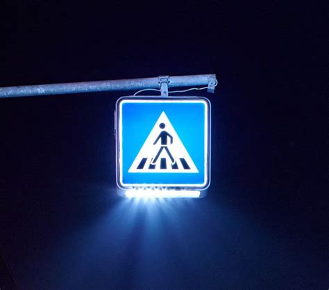 Pedestrian Crossing Signal In Led Swarco