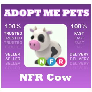 Pet NFR Cow Game Items Gameflip