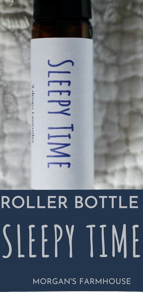 Sleep Essential Oil Roller Bottle Recipe Essential Oil Roller