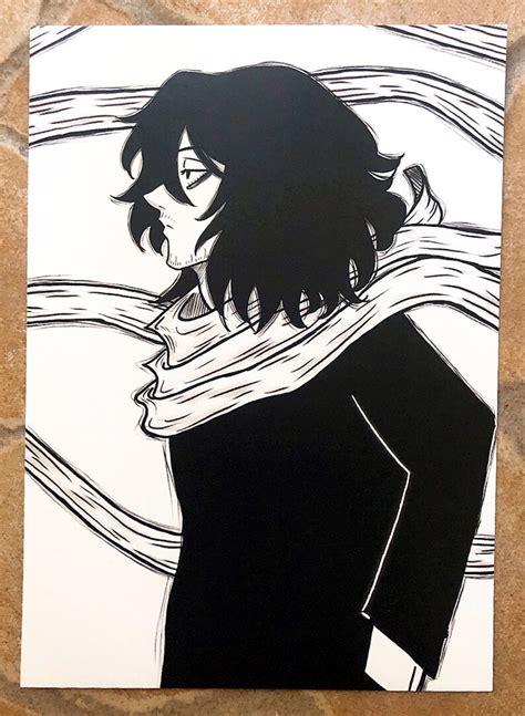 Aizawa Mha X Print Etsy