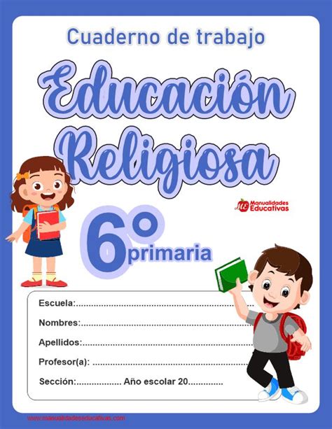 Cuadernillo De Religi N Sexto Primaria