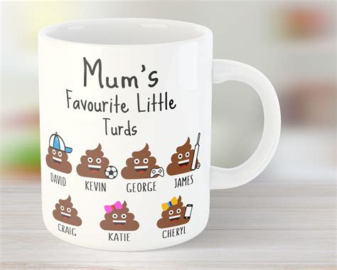 Personalised Funny Mum Mug T For Mum Mums Favourite Etsy