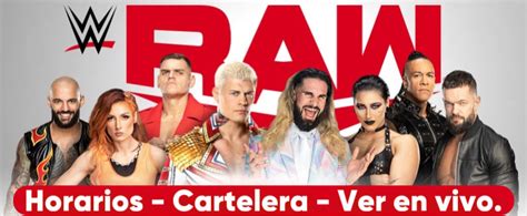 Cartelera WWE Raw Del 19 De Febrero De 2024 En Vivo