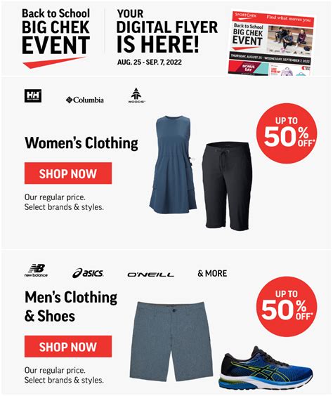 Sport Chek Canada Flash Sale Save Up To 60 Off Canadian Freebies Coupons Deals Bargains