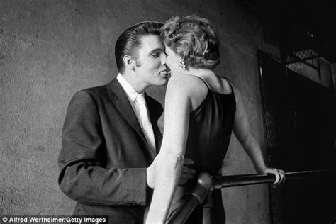 Iconic Elvis Presley Beauty Barbara Gray Reveals The Story Behind Their Embrace Daily Mail Online