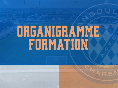 Organigramme Formation Saison 2023 2024 ACFC