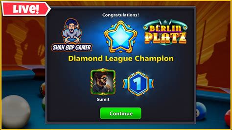 8 BALL POOL LIVE BERLIN GAMEPLAY NEW DIAMOND LEAGUE TOP SHAH 8BP