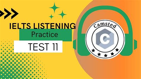 IELTS Listening Practice Test 11 Camford English College YouTube