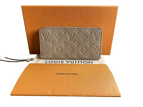 VERKAUFT Louis Vuitton M69034 großes ZIPPY Geldbörse Empreinte Leder