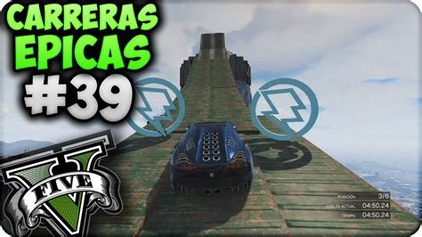 Gta V Online Saltos Y Rampas Incre Bles Carreras Picas