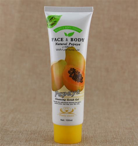 Buy Papaya Cleansing Scrub Gel Face And Body Online 299 From ShopClues