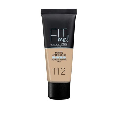 Fit Me Matte And Poreless Foundation Matujący Podkład Do Twarzy 112 Soft Beige 30ml Neness®