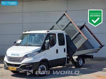 Ny Ladbil Med Tip Iveco Daily 35C21 210PK Automaat XL Laadbak 360cm